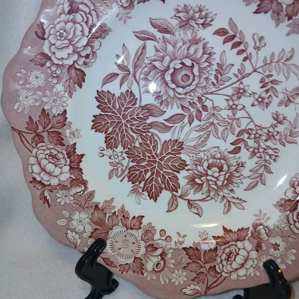 The Spode Archive Collection Jasmine Buffet Dessert Plate 9.5